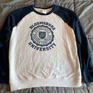 Bloomsburg University Original League Collegiate Outfitters Sweatshirt, Large